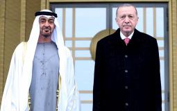 الرئيس اردوغان والشيح محمد بن زايد