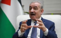 محمد اشتية رئيس الوزراء الفلسطيني