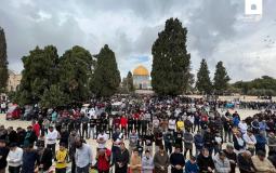 خلال صلاة اليوم