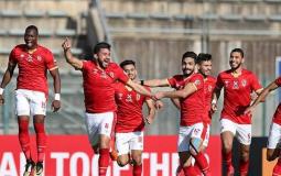 فرحة لاعبي نادي الأهلي بالفوز
