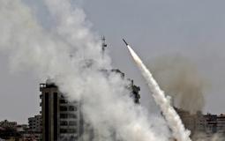 اطلاق صاروخ من غزة - ارشيفية