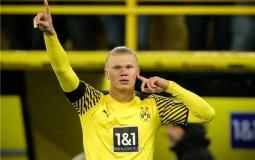 إيرلينغ هالاند نجم بروسيا دورتموند