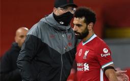 محمد صلاح ويورغن كلوب