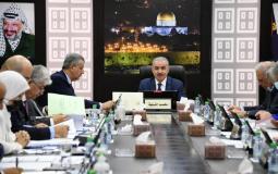 جلسة سابقة للحكومة الفلسطينية