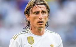 لوكا موديريتش نجم خط وسط ريال مدريد