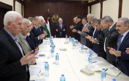 جلسة سابقة للجنة المركزية لحركة فتح