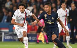 مباراة سابقة بين ريال مدريد وباريس سان جيرمان