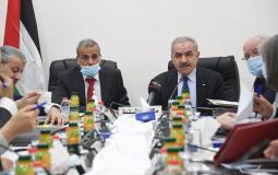 جلسة مجلس الوزراء في قلقيلية