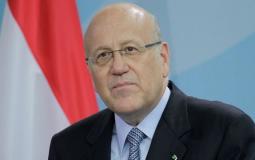 نجيب ميقاتي رئيس الحكومة اللبنانية