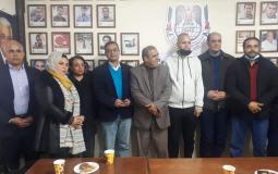 أعضاء نقابة الصحفيين في قطاع غزة