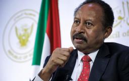 عبد الله حمدوك رئيس الوزراء السوداني المستقيل