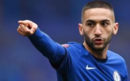 حكيم زياش لاعب نادي تشيلسي