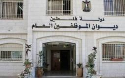 مقر ديوان الموظفين في غزة