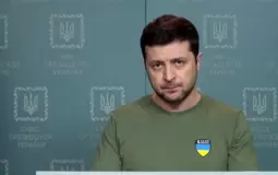 رئيس أوكرانيا زيلينسكي