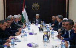 اجتماع القيادة الفلسطينية