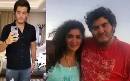 غادة عادل ونجلها عبدالله