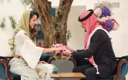 خطبة رجوة خالد آل سيف وولي العهد الأردني
