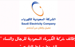 وظائف شاغرة في الشركة السعودية للكهربا
