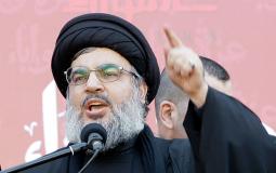 حسن نصر الله الأمين العام لحزب الله اللبناني