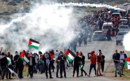 مواجهات بين الشبان الفلسطينيين وقوات الاحتلال