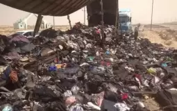 حقائب المعتمرين المحترقة في مصر