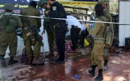 لحظة إطلاق النار على مستوطنين إسرائيلين