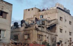 تفجير منزل الشهيد خروشة
