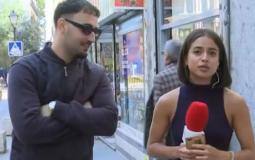 مذيعة تتعرض لفعل فاضح أثناء بث مباشر