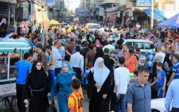احد الاسواق الفلسطينية
