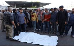 جثامين الشهداء في غزة
