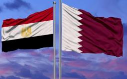 علم مصر وقطر