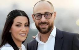 بتول عرفة وزوجها