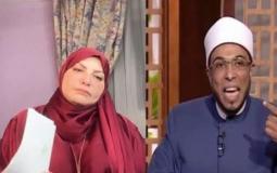 ميار الببلاوي ورجل دين