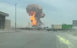 انفجار ميناء بندر عباس