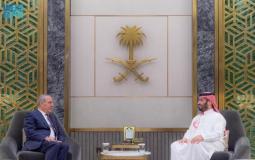 ولي العهد السعودي ونائب رئيس فلسطين