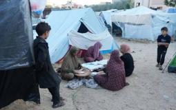 توزيع المساعدات الإنسانية