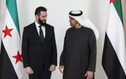 الشرع ومحمد بن زايد