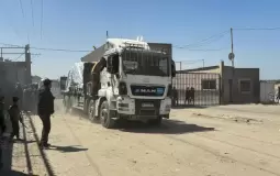 توزيع المساعدات الإنسانية