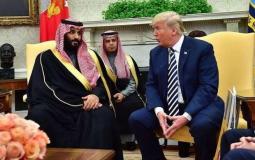 ترامب ومحمد بن سلمان في زيارة سابقة