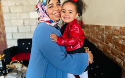 الصحفية الاء الحسنات مع سارة