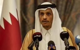 رئيس الوزراء ووزير الخارجية القطري، الشيخ محمد بن عبد الرحمن آل ثاني،
