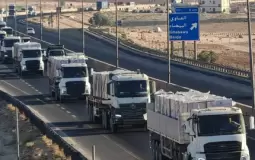 شاحنات المساعدات