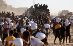 نهب المساعدات