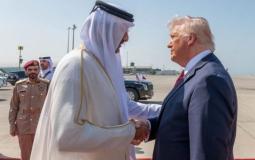 أمير قطر وترامب