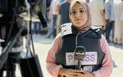 الصحفية اسلام الزعنون