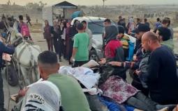 مجازر المساعدات