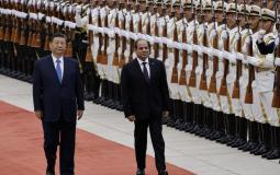 الرئيس المصري ونظيره الصيني