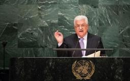 الرئيس الفلسطيني محمود عباس في الأمم المتحدة