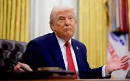 الرئيس الأمريكي دونالد ترامب