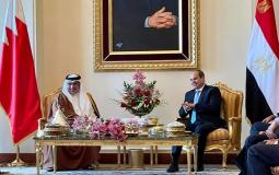 الرئيس السيسي وولي العهد البحريني